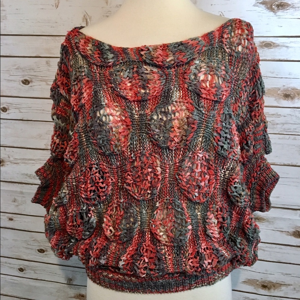 Janet Paris short sleeved sweater